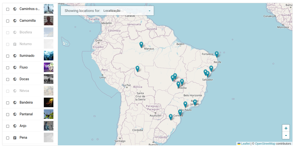 Tainacan Beta 0.20 – Metadado De Geolocalização, Modo De Visualização ...