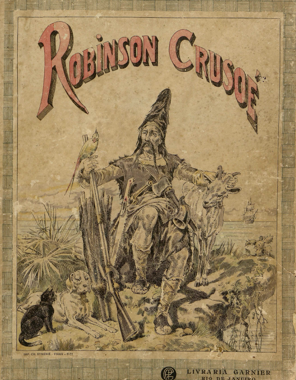 Capa do livro Robinson Crusoé