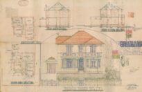 Item do acervo da CAU, Digitalização de uma planta de edifício