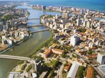 vista de cima da cidade de recife