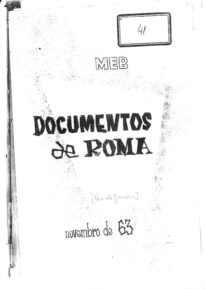 Documentos de Roma. Novembro de 63, MEB